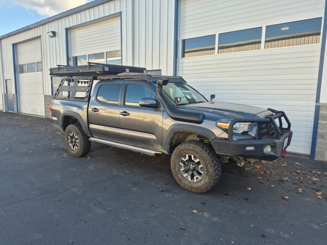 2016 Toyota Tacoma after shock rebuild service